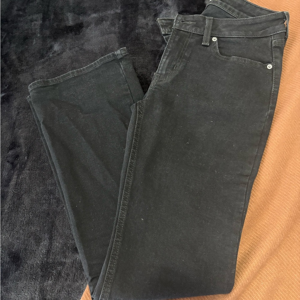 Levi super low bootcut jeans